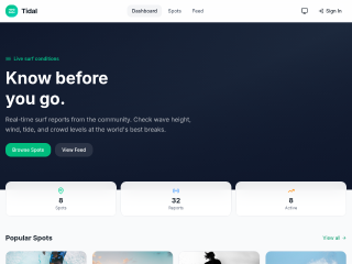 Tidal Surf Reports